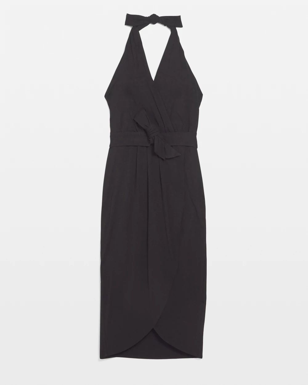 Halter Wrap Dress | White House Black Market